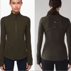 Olive Green Lululemon Define Jacket